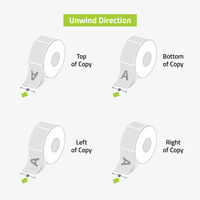 Roll Labels Unwind Direction